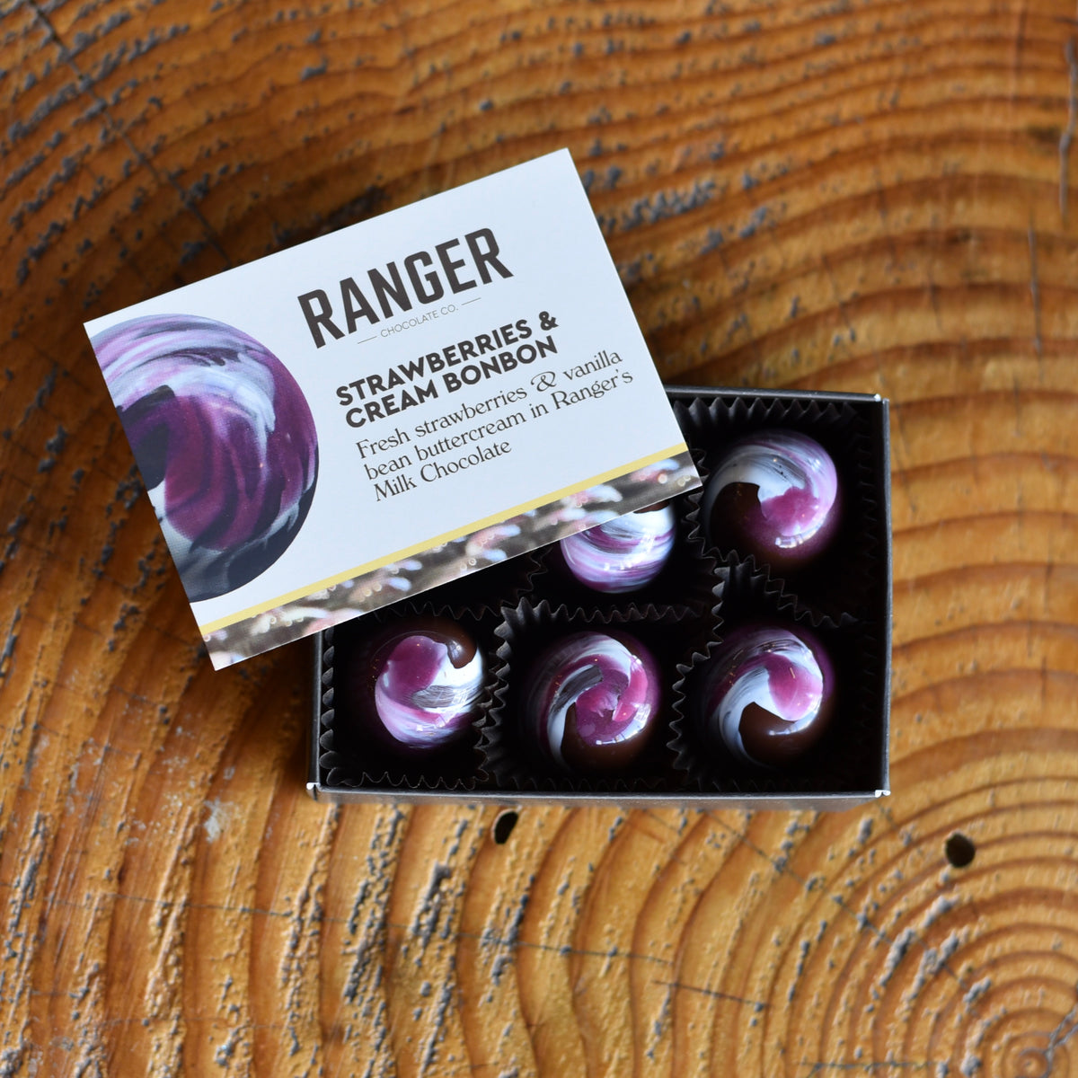 Strawberries & Cream Bonbon