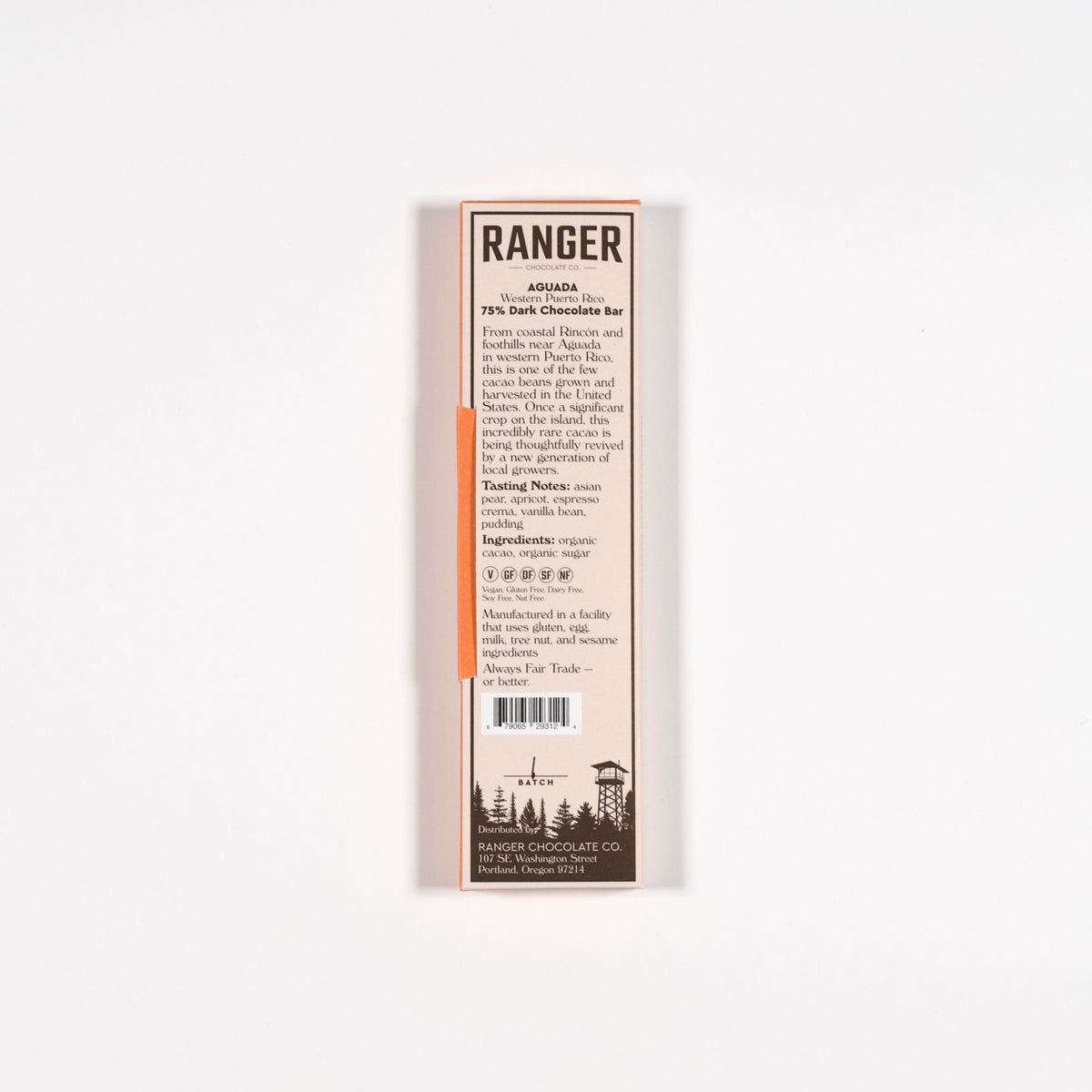 Aguada, Western Puerto Rico, 75% Dark Chocolate Bar
