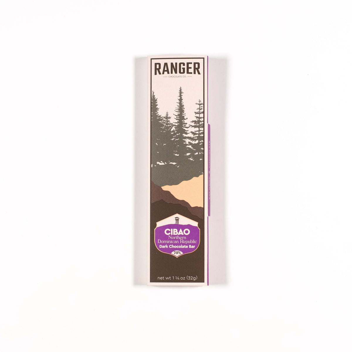 Cibao, Northern Dominican Republic, 75% Dark Chocolate Bar