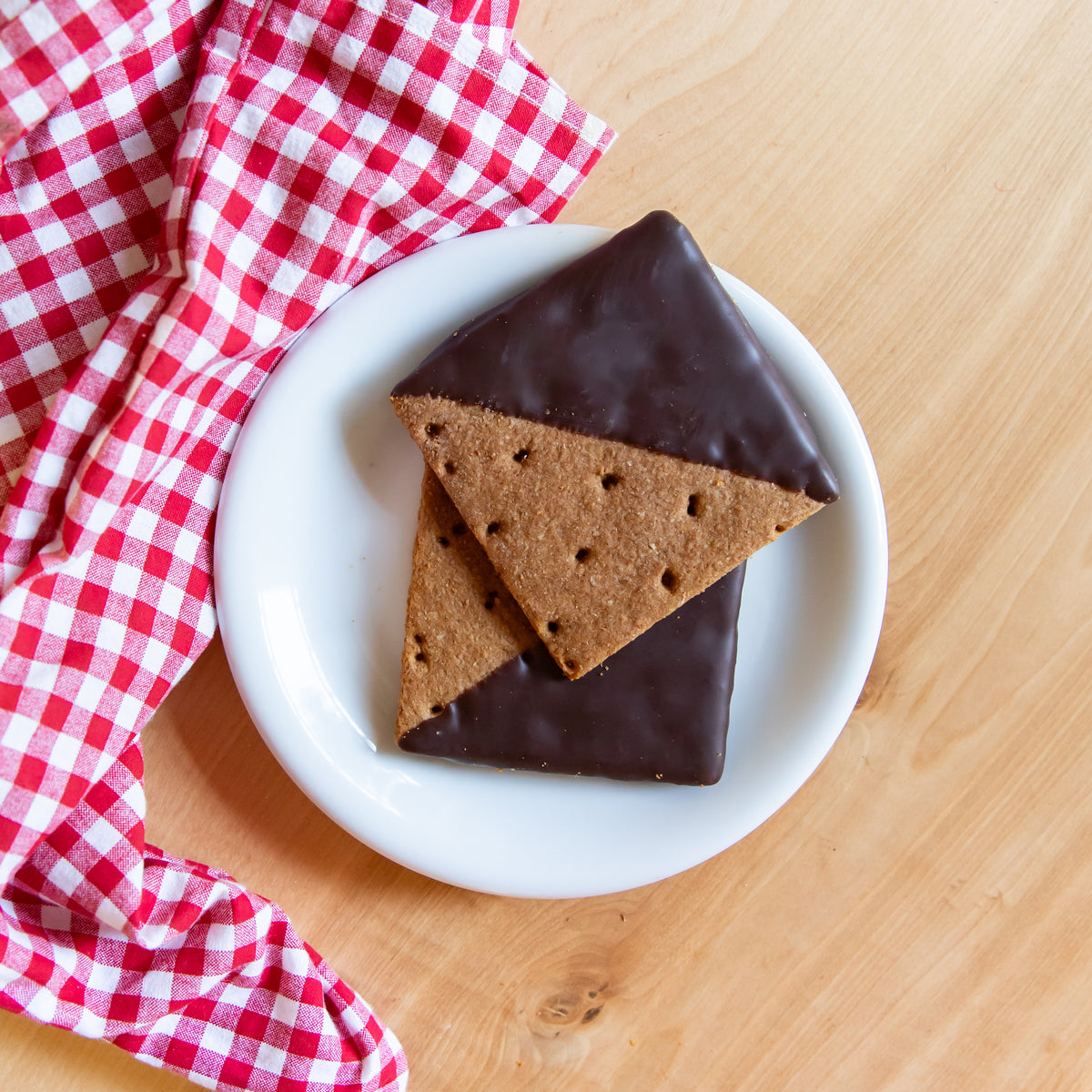 Dark Chocolate Graham Crackers