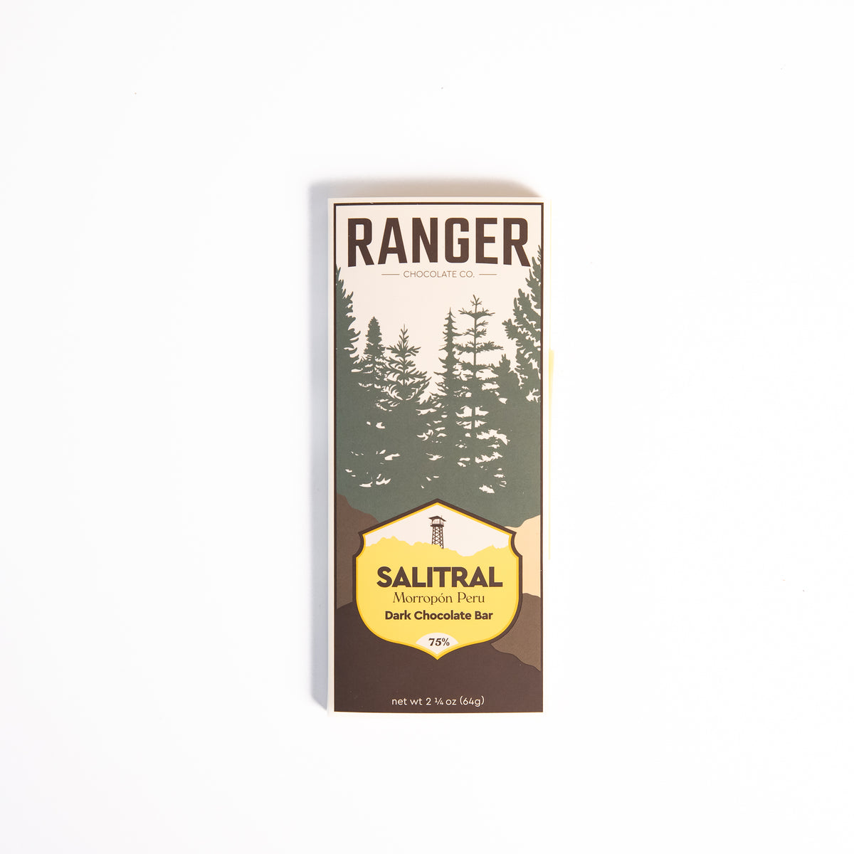 Salitral, Morropón Peru, 75% Dark Chocolate Bar