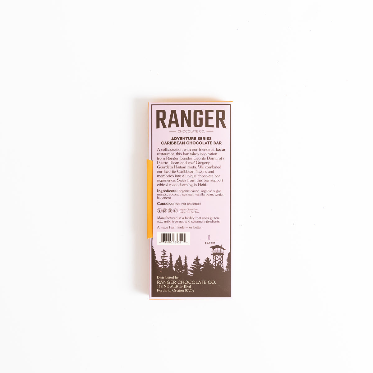 Caribbean Chocolate Bar | Silver Medal Winner