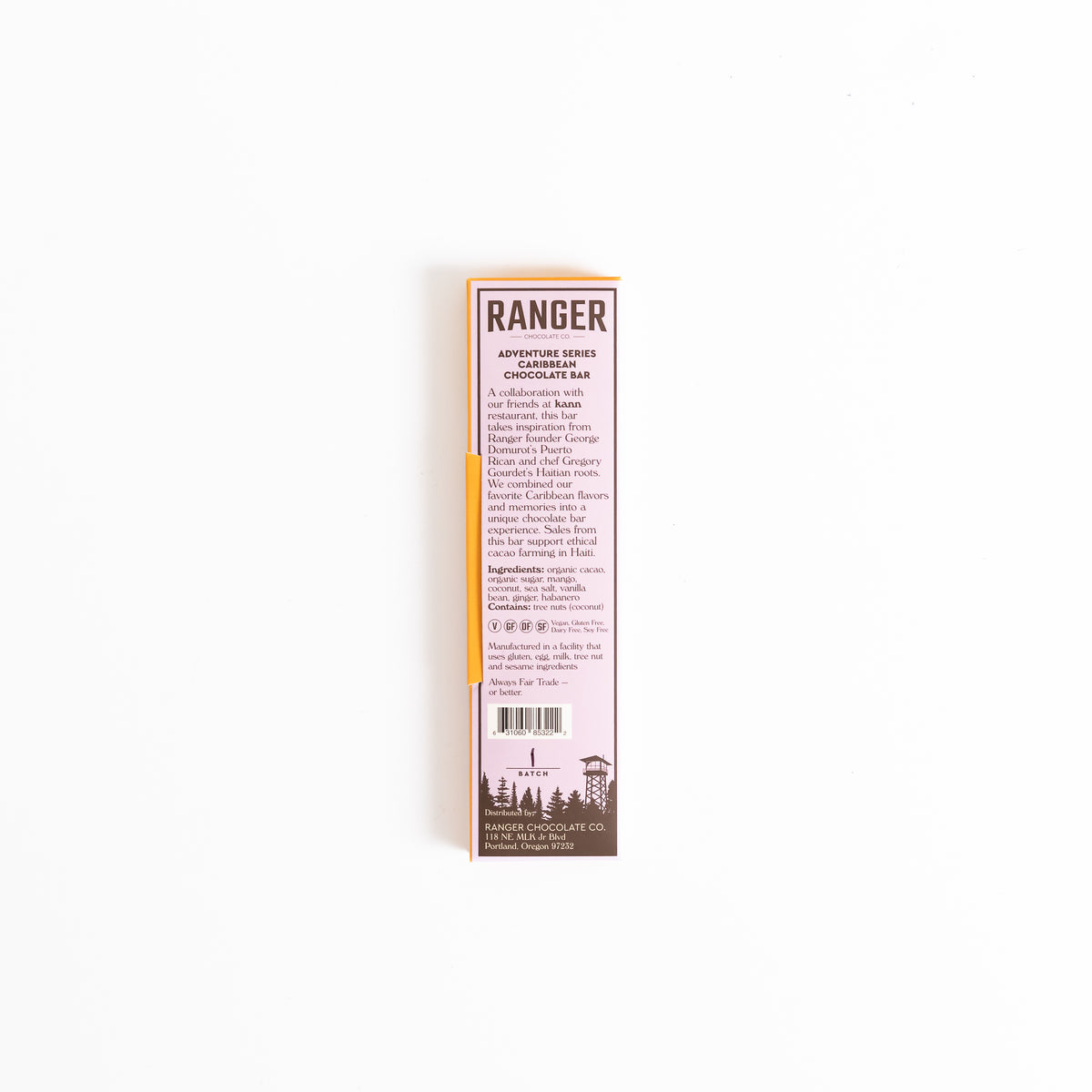 Caribbean Chocolate Bar | Silver Medal Winner