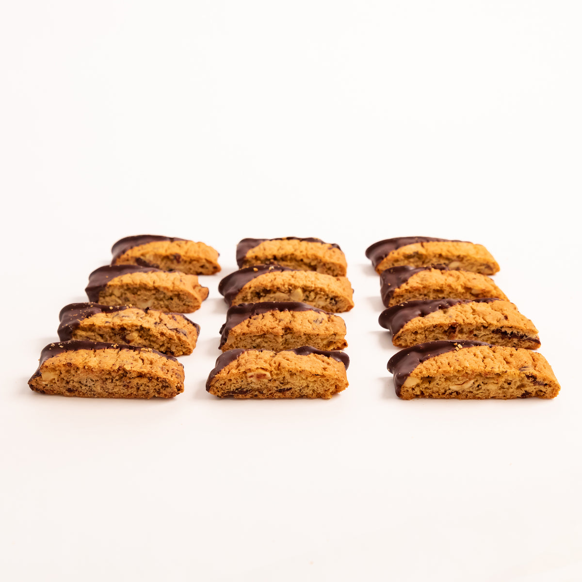 Hazelnut Biscotti with Dark Chocolate Chips