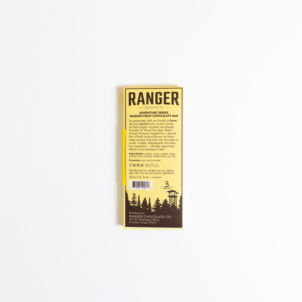 Passion Fruit Chocolate Bar