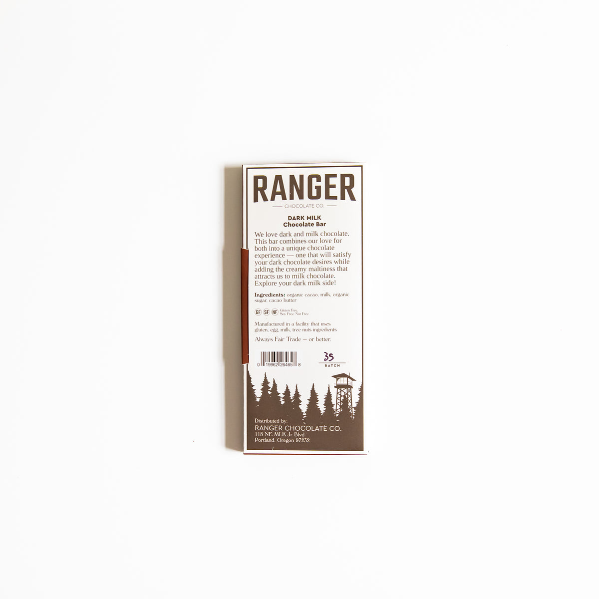 Dark Milk Chocolate Bar